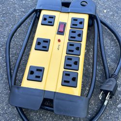 New 8-Outlet Metal Housing Industrial Heavy Duty Surge Protector