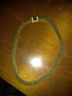 Gold over silver Cuban