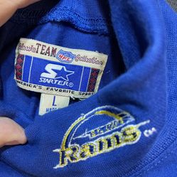 Vintage 90S Starter Brand Long Sleeve Turtleneck Shirt