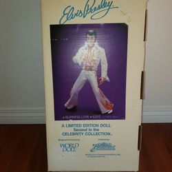 1984 ELVIS PRESLEY Limited Edition VINYL DOLL