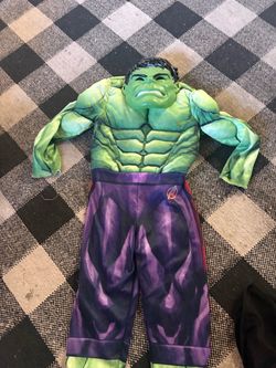Marvel Hulk Kids Muscle Costume with Mask