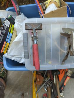 Wiss WS3 straight handle HVAC
Hand seamer