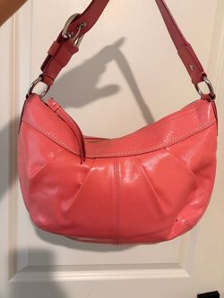 Pink Coach Y2K Soho Bag 👛🐞🍓 (Red-CandyInterior)