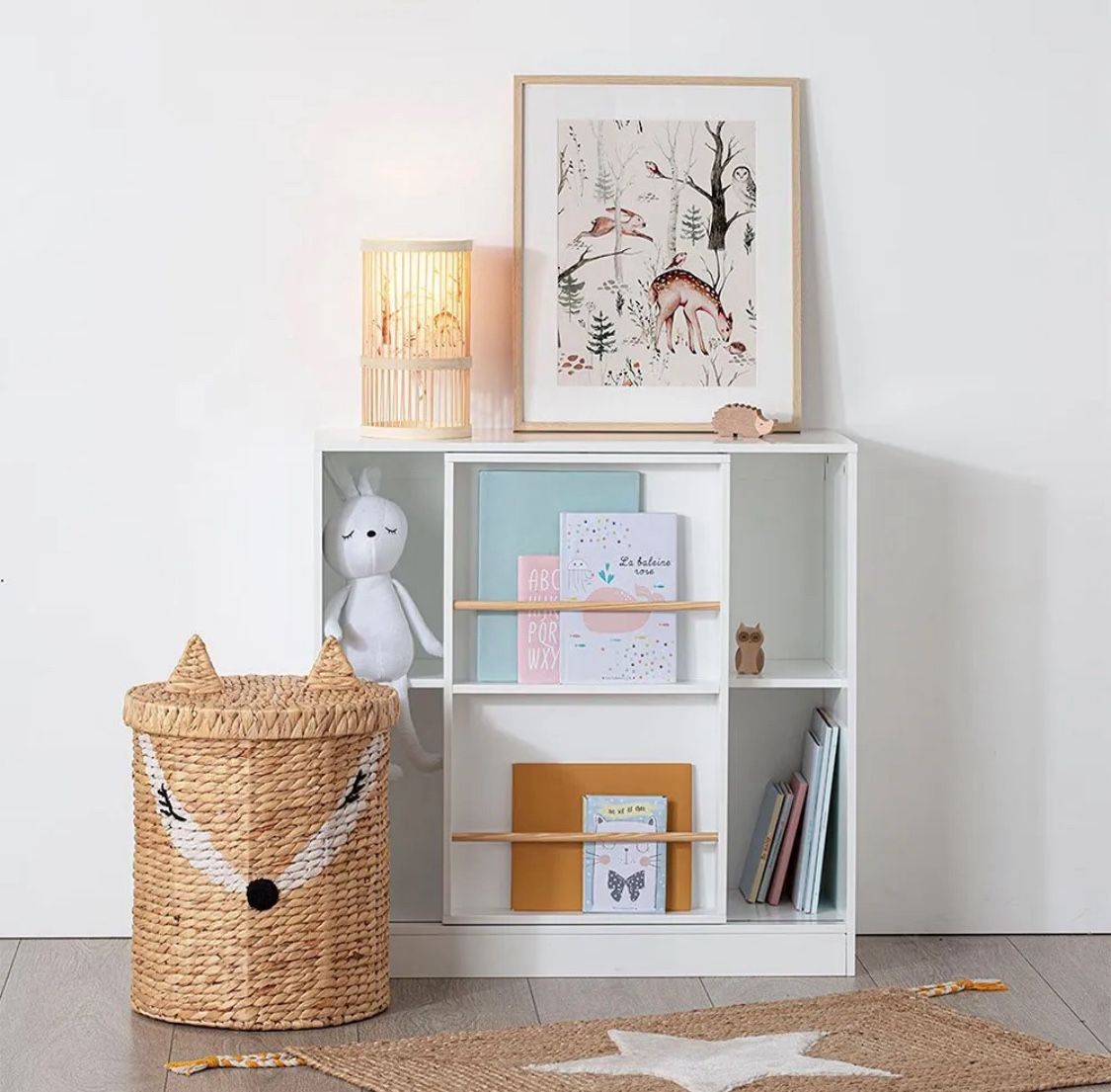 New In Box Life Concepts White Kids Bookcase Montessori Style