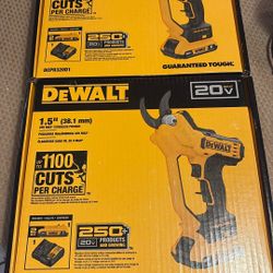 Brand New Dewalt 20v Max Cordless Pruner Kit Sealed Package  $130each