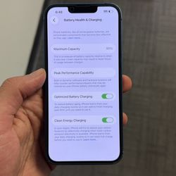 iPhone 13 Blue GSM Unlocked 128GB