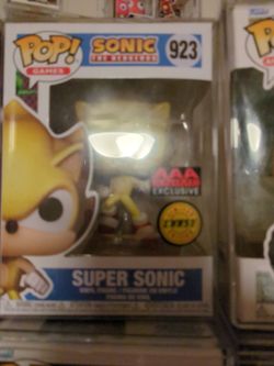 Super Sonic Gold Funko Chase 