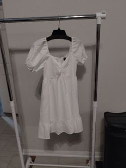 New white dress size XS shein