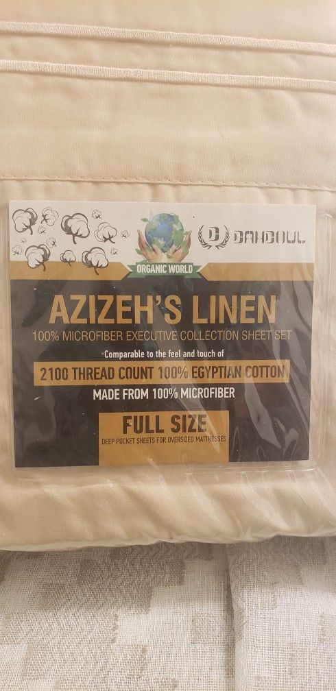 Full Sheet Set 100% Microfiber