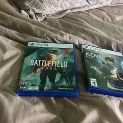 Ps5 Games,kena,batlefield 2042