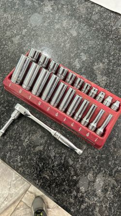 SNAP ON 3/8 drivesocket set