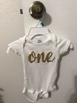 Baby girl (One) t shirt