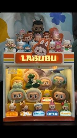 Pop Mart The Monsters Labubu display w/light