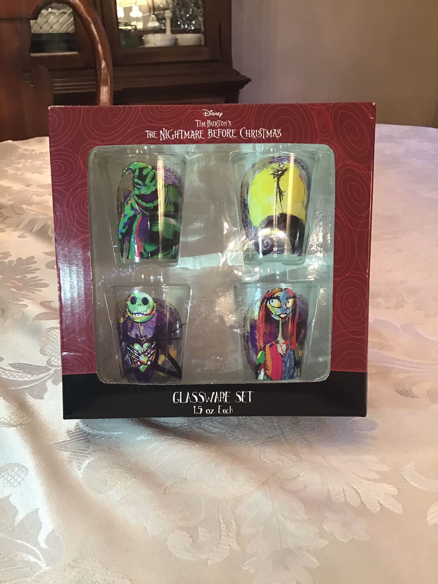 PENDING—Collectible Nightmare Before Christmas Shot Glass Set