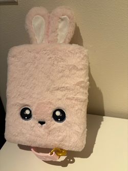 Pink bunny backpack