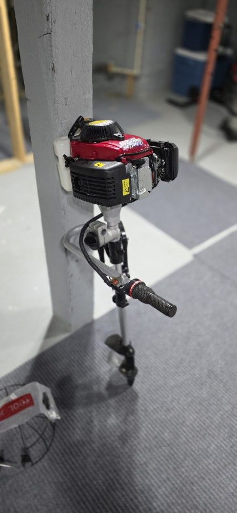 4hp, 4 stroke outboard motor