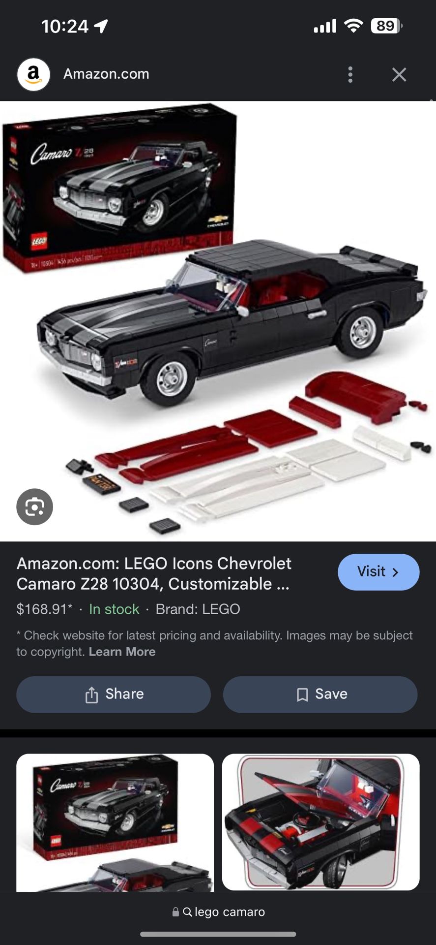 Lego Camaro