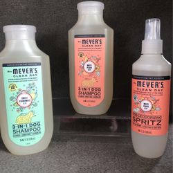 Brand NEW! 🐕     Mrs. Meyers Clean Day - Dog Grooming Products (((PENDING PICK UP)))