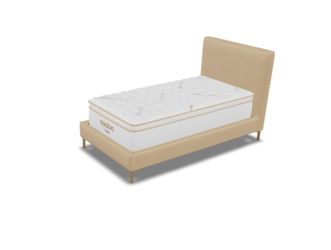 Saatva - BRAND NEW- Twin bed frame/headboard - Rhodes, Terra Vintage velvet