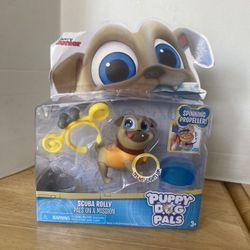 Puppy Dog Pals Light Up Pals On A Mission Scuba Rolly Action Figure