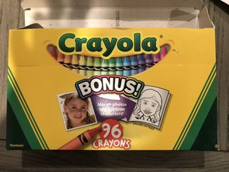 96 crayons+ 12 oil pastels