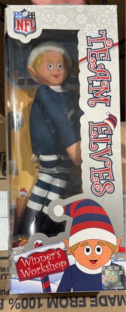 $20 obo NFL Team Elves / Winner's Workshop Holiday Doll (Los Angeles Rams Edition)
