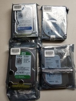 HARD DRIVE FOR DESKTOP. SATA / 1.0TB $45/ 750 GB $35/ 500 GB $ 25/ 250 GB $20 (NEW )