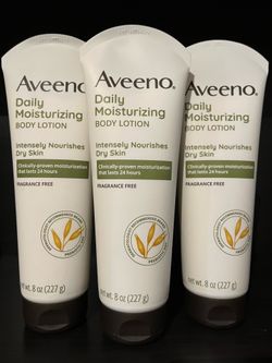(PACK OF 3) AVEENO DAILY MOISTURIZING BODY LOTION