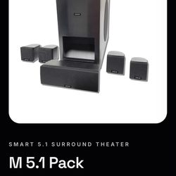 Planet Audio M 5.1 Pack 5.1 Channel Home Theater System Dolby Atmos BT HDMI