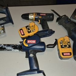 Ryobi Used Tool Set