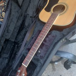 Olympia Full Size Guitar And Case