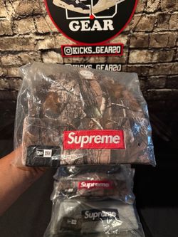 Supreme boxlogo new era beanies