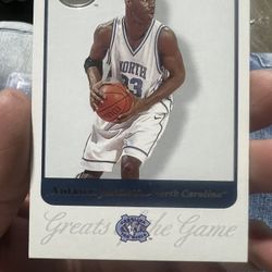 2001 Fleer Skybox Greats Of The Game Antawn Jamison 