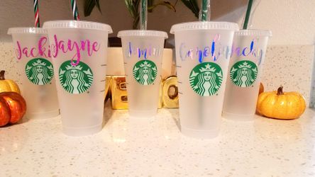 CUSTOM COLD CUPS 🎀