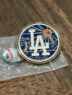 Los Angeles LA Dodgers Unocal 76 Pin 2019