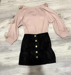 NWOT toddler girl outfit size 4-5T