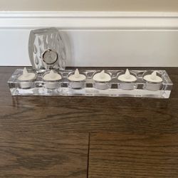 Glass Candle Holder Home Decor