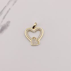 ❤️ 10k solid gold ring sweet 15 heart ❤️ ❤️ Dije En oro Quinceañera 