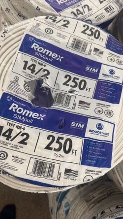 Brand New Romex 14/2 250ft Wire - $80 FIRM