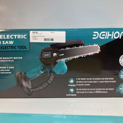 DEIHONG Mini Chainsaw 6” with 2 Batteries