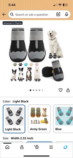 Dog shoes