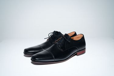 Florsheim Black Leather Dress Shoes 10.5