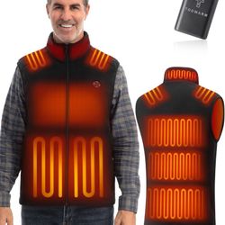 Men's Heated Fleece Vest