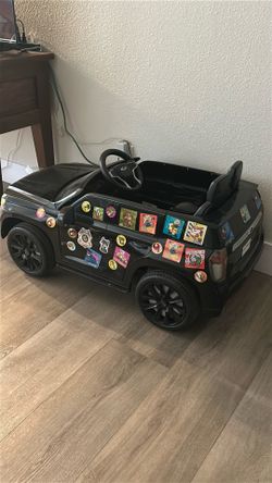 Chevrolet Tahoe 12V Kids Ride on Car, Battery Powered Electric Ride on Car Toys with Remote Control, Light, Black