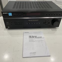 Sony STR-DE597 Surround Sound Receiver