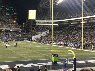 Seahawks season ticket holder 100 level seats
