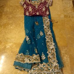Formal Wedding Sari With Blouse
