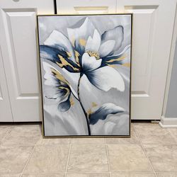 beautiful 32 by 24 inch wall art. (MUST SELL TODAY)
