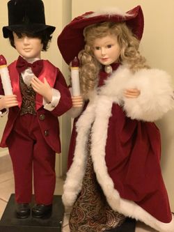 Christmas dolls