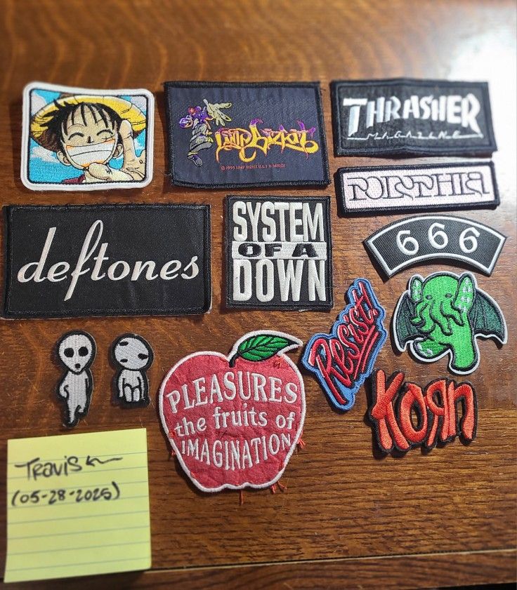 LOT of 13 Patches for Vests Jackets Denim Etc. Rare & Cool